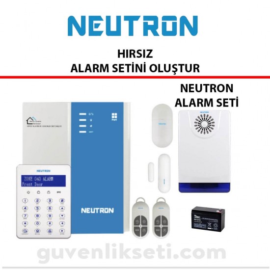 Neutron NTA-GNA8545-4G Kablosuz Alarm - Kendi Setini Oluştur